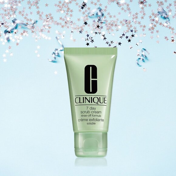 Clinique 7 Day Face Scrub Cream 30ml Rinse-Off Formula - Picture 2 of 5